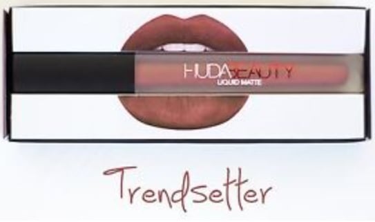 Lipstick gloss Hudabeauty matte oranjebruin