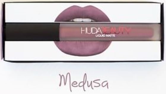 Lipstick gloss Hudabeauty matte parelmoerpaars