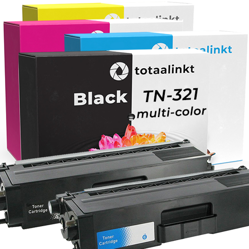 Toner cartridge voor Brother TN-321 | 4-pack multi-color