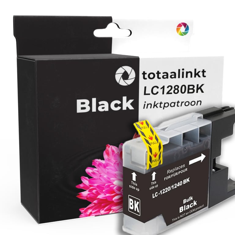 Inktcartridge voor Brother LC-1280XLBK | Zwart