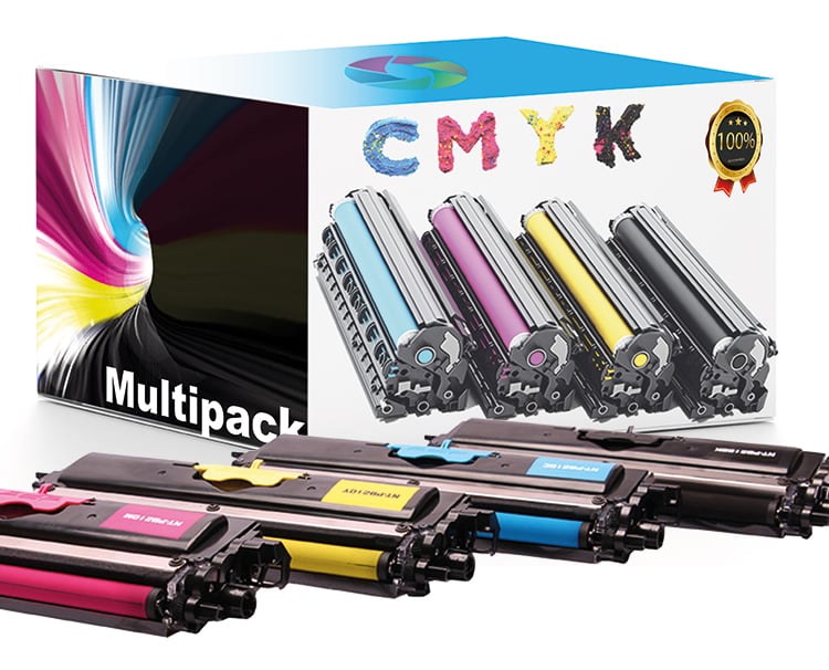 Toner cartridge voor Brother DCP-9010cn | 4-pack multi-color