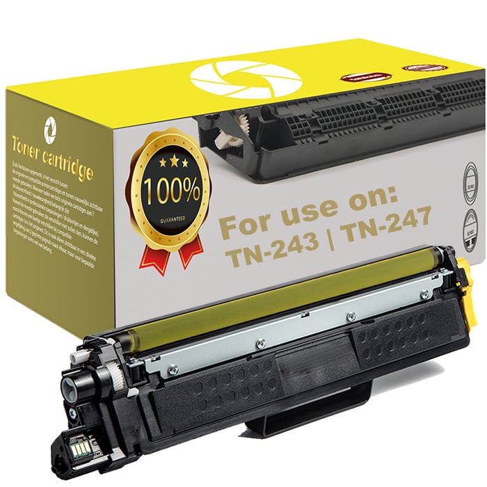 Toner cartridge voor Brother TN-243Y | Geel