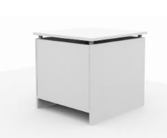 Aircleaner side table luchtreiniger/wit