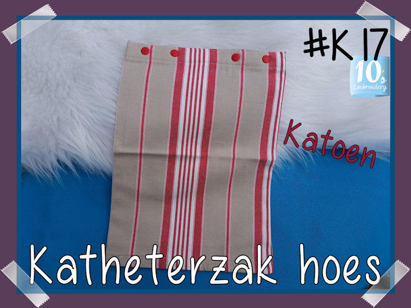 Katoenen Katheter Zak Hoezen Kant en klaar product #K17