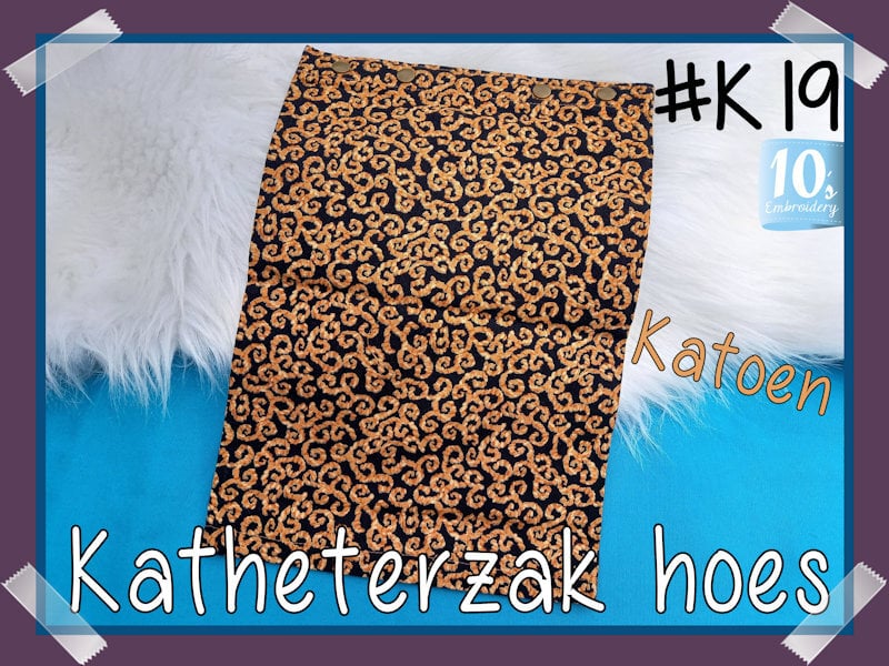 Katoenen Katheter Zak Hoezen Kant en klaar product #K19