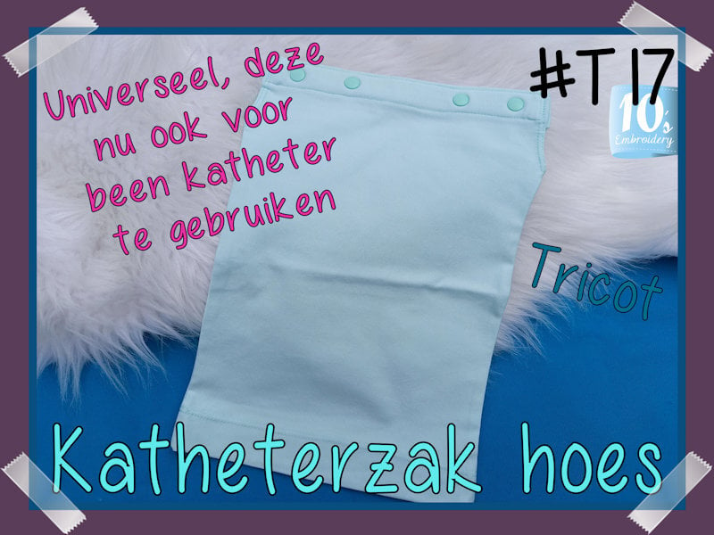 Tricot Katheter Zak Hoezen Kant en klaar product #T17