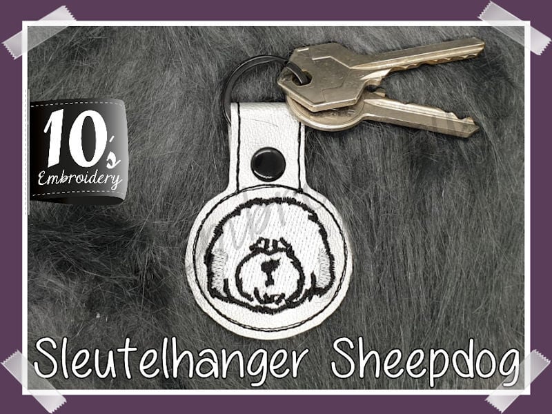 Doggie Keychain Sheepdog