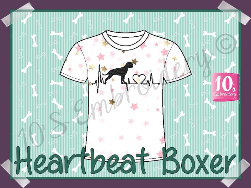 Pattern Heartbeat Boxer