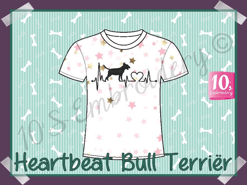 Patroon Heartbeat Bull Terriër