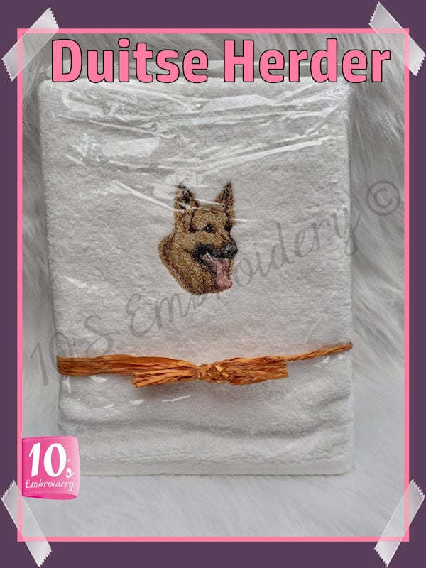 Handdoeken Hondenkop Kant en klaar product