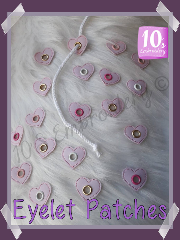Pattern Eyelet Patches