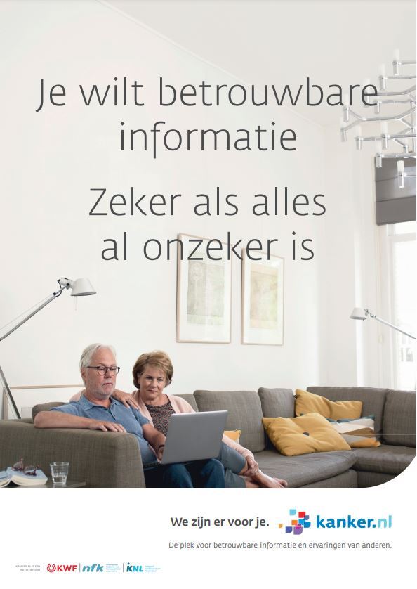 Poster kanker.nl