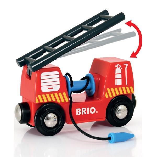 BRIO Treinset bij de brandweer