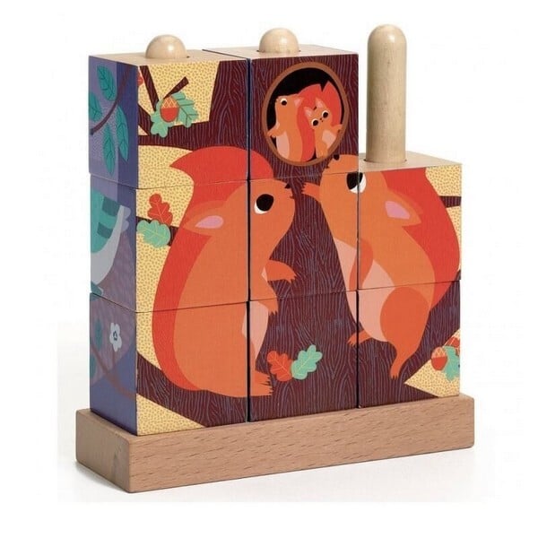 Djeco Houten Puzzel Puzz-up Forest