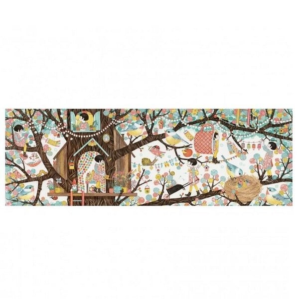 Djeco Puzzel met Poster Tree House