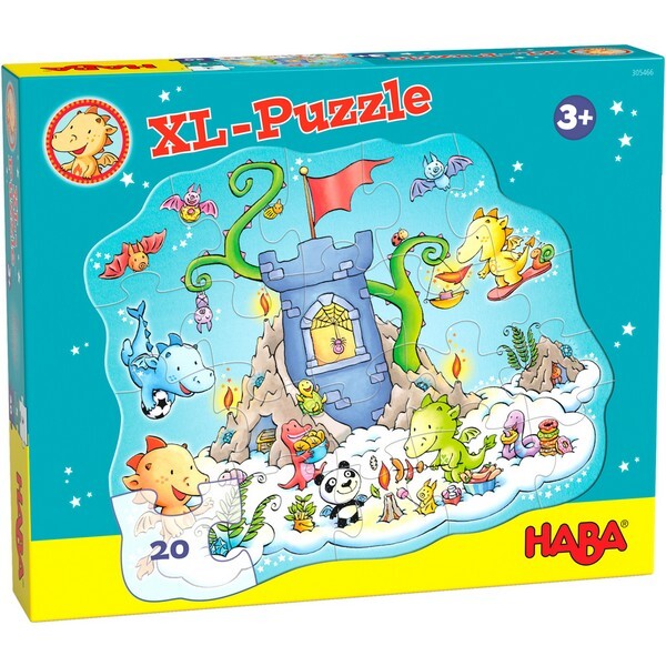 XL Puzzel Draak Fonkelvuur Puzzle-Party