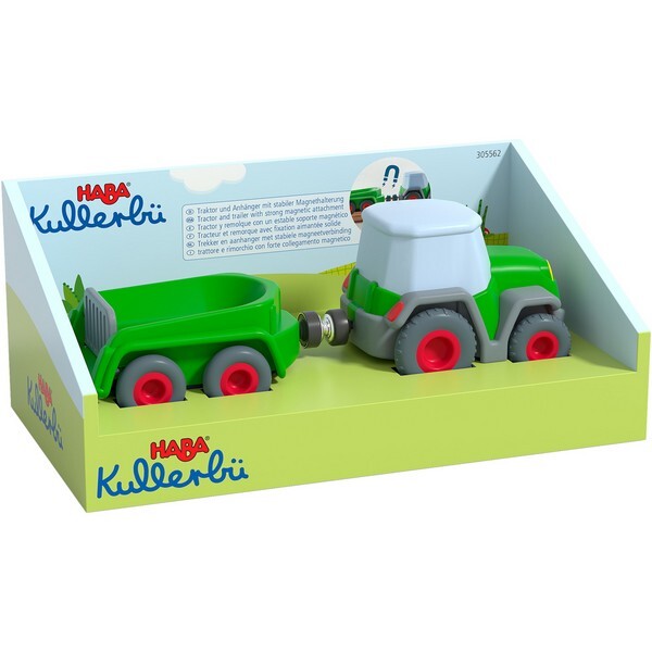 Rollebollen Kullerbü Tractor met aanhangwagen